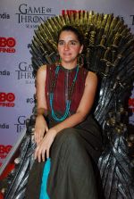 Shruti Seth at Indian censored screening of Game of Thrones in Lightbox, Mumbai on 9th April 2015